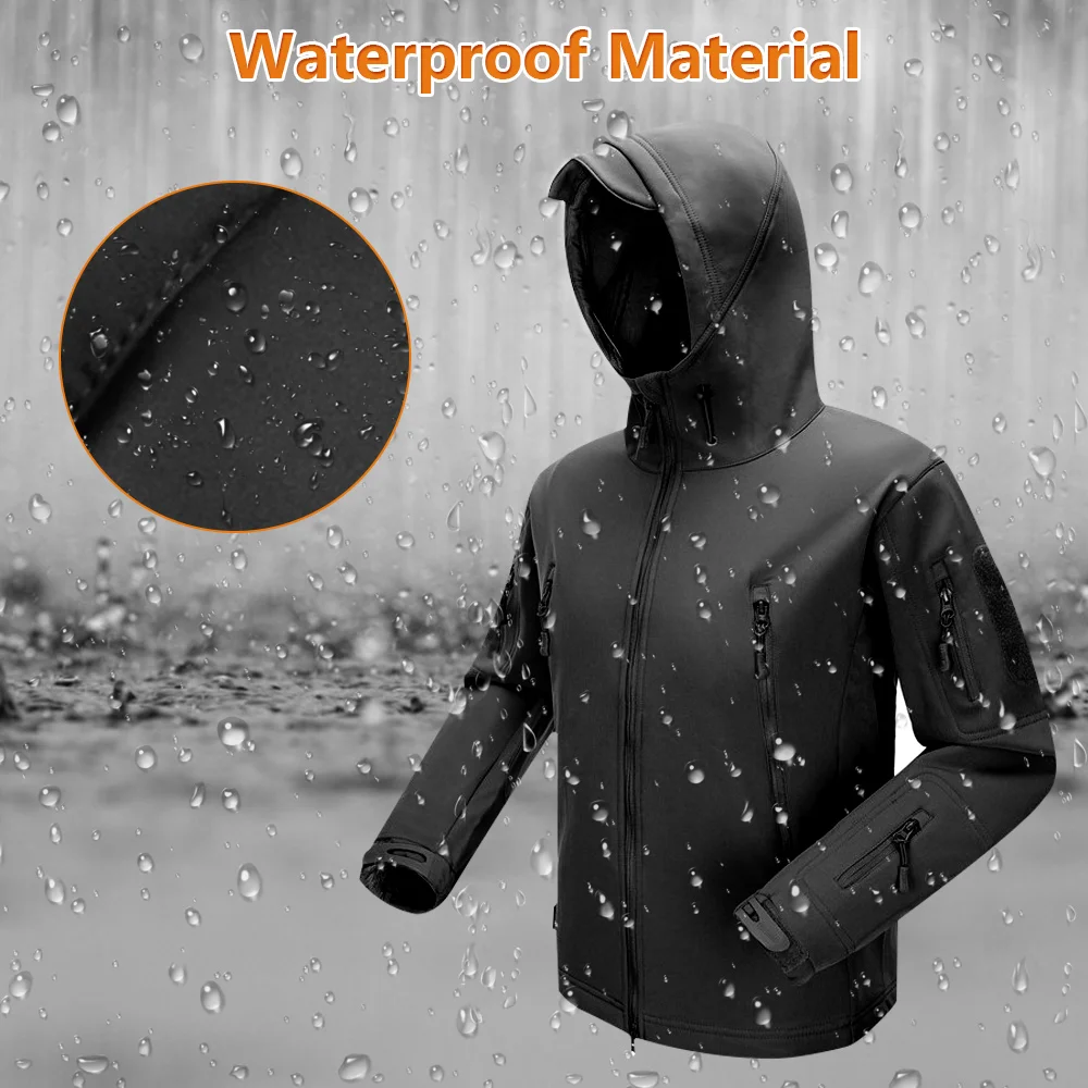 Военная камуфляжная флисовая куртка спортивная теплая тактическая уличная