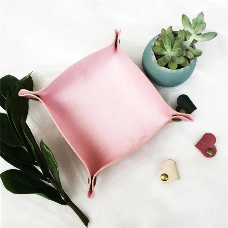 Кожа игральные кости DND лоток для ювелирных изделий ключ кошелек монет разное