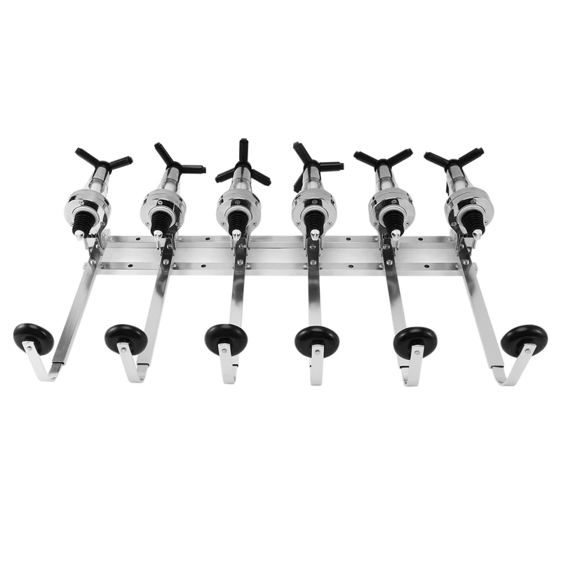 

Stainless Steel Wall Mount Stand 6 Bottle Drinks Optics Bar Butler Spirits