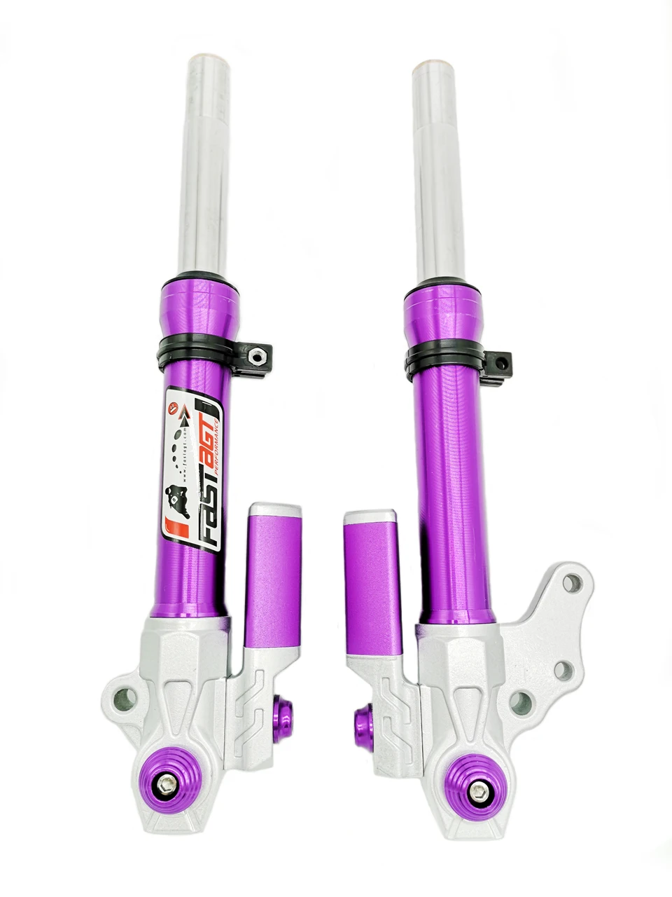 Универсальные передние амортизаторы для мотоцикла/скутера φ 26 мм с кронштейном