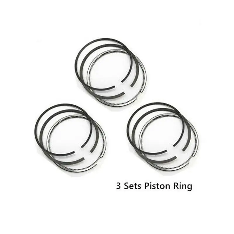 

3 Sets New Piston Rings STD For Kubota D1403 V1903 Engine 80mm