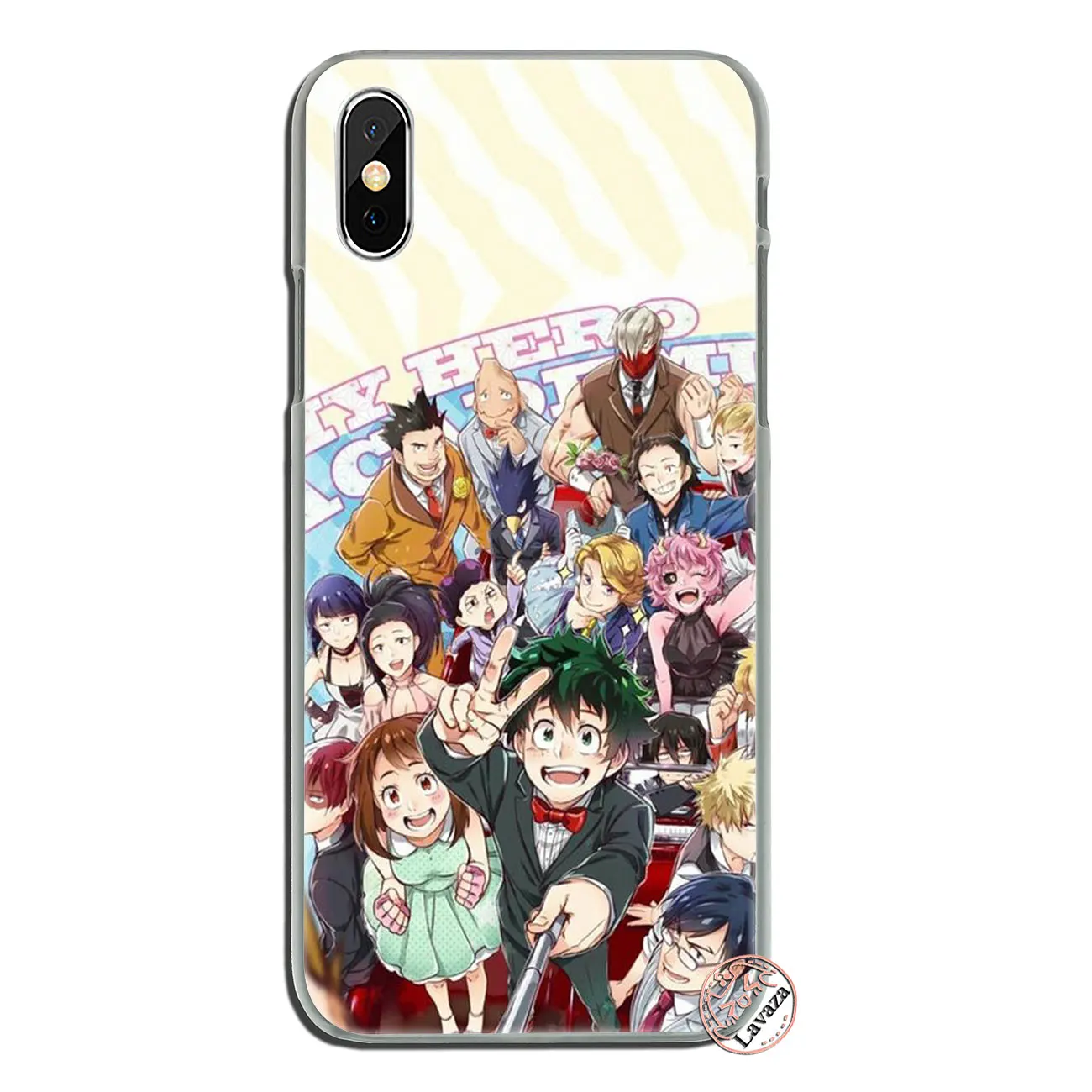 1 Жесткий чехол Lavaza My Hero Academy для телефона iPhone XR X XS 11 Pro Max 10 7 8 6S 5 5S SE 4S 4 - Цвет: 1