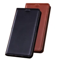 luxury natural leather phone case cards pocket for umidigi a9 proumidigi a7umidigi a7 proumidigi a5 pro flip cover stand case