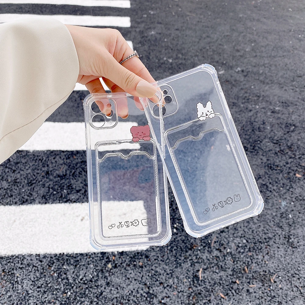 Чехол-бумажник для Xiaomi Mi 11 Lite 9T Pro с мультяшным принтом мягкий футляр карт