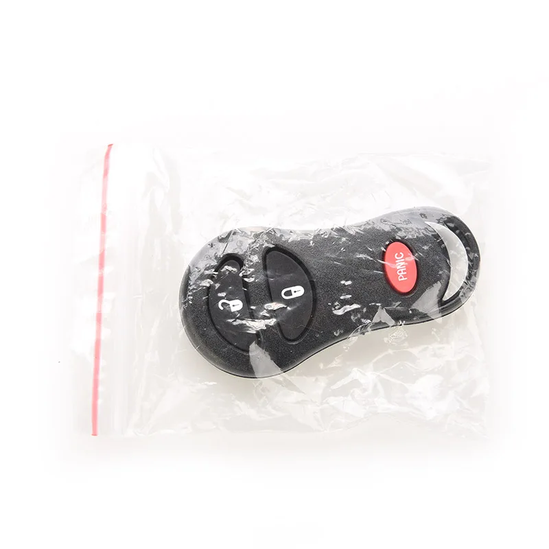 2 кнопки + 1 Panic Keyless удаленный чехол Брелок-кармашек для Chrysler Voyager PT Cruiser Dodge Ram Dakota