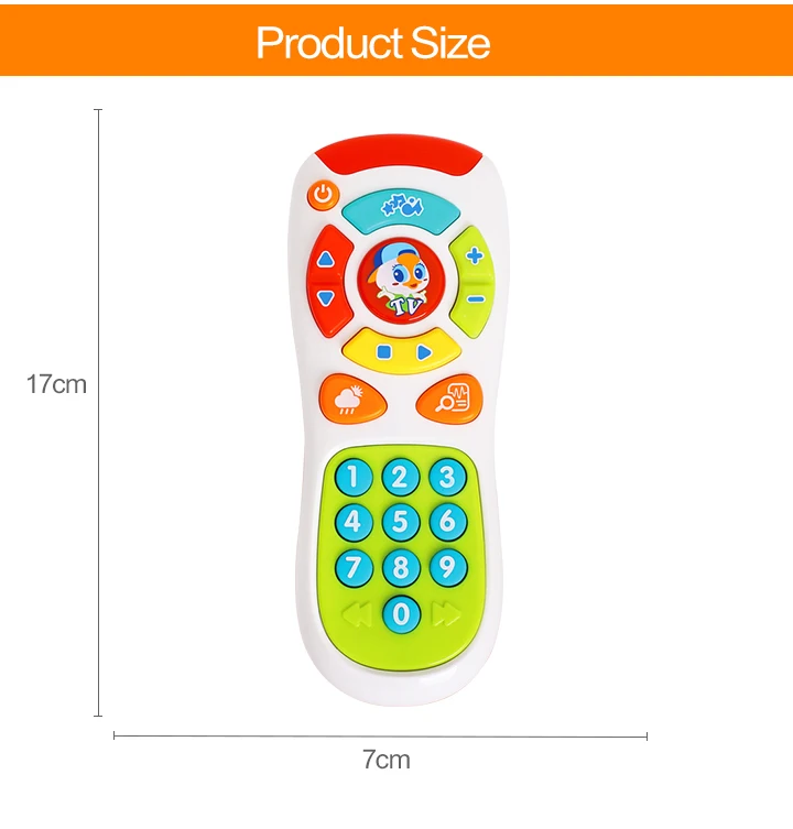 HOLA TOYS 3113, детские игрушки, электрический пульт дистанционного управления, светильник и музыка для детей, подарки