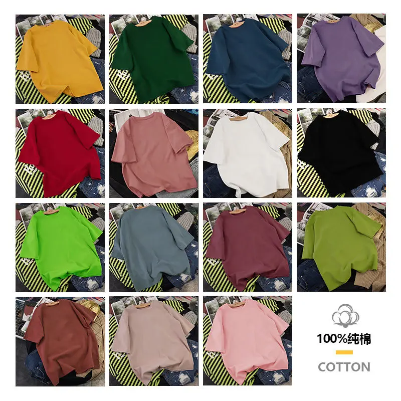 Свободная футболка женская в стиле знаменитостей | Женская одежда