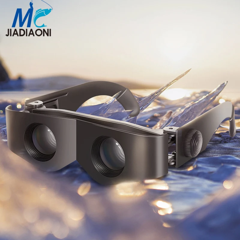 JIADIAONIFishing Magnifier Glasses Black Fishing Eyewear Special Telescope Folding Accessories Brand Design | Спорт и развлечения