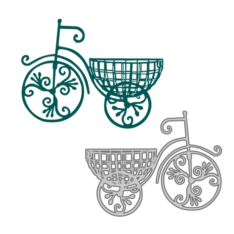 Стул цветок металлические режущие штампы Трафаретный Скрапбукинг DIY штамп для