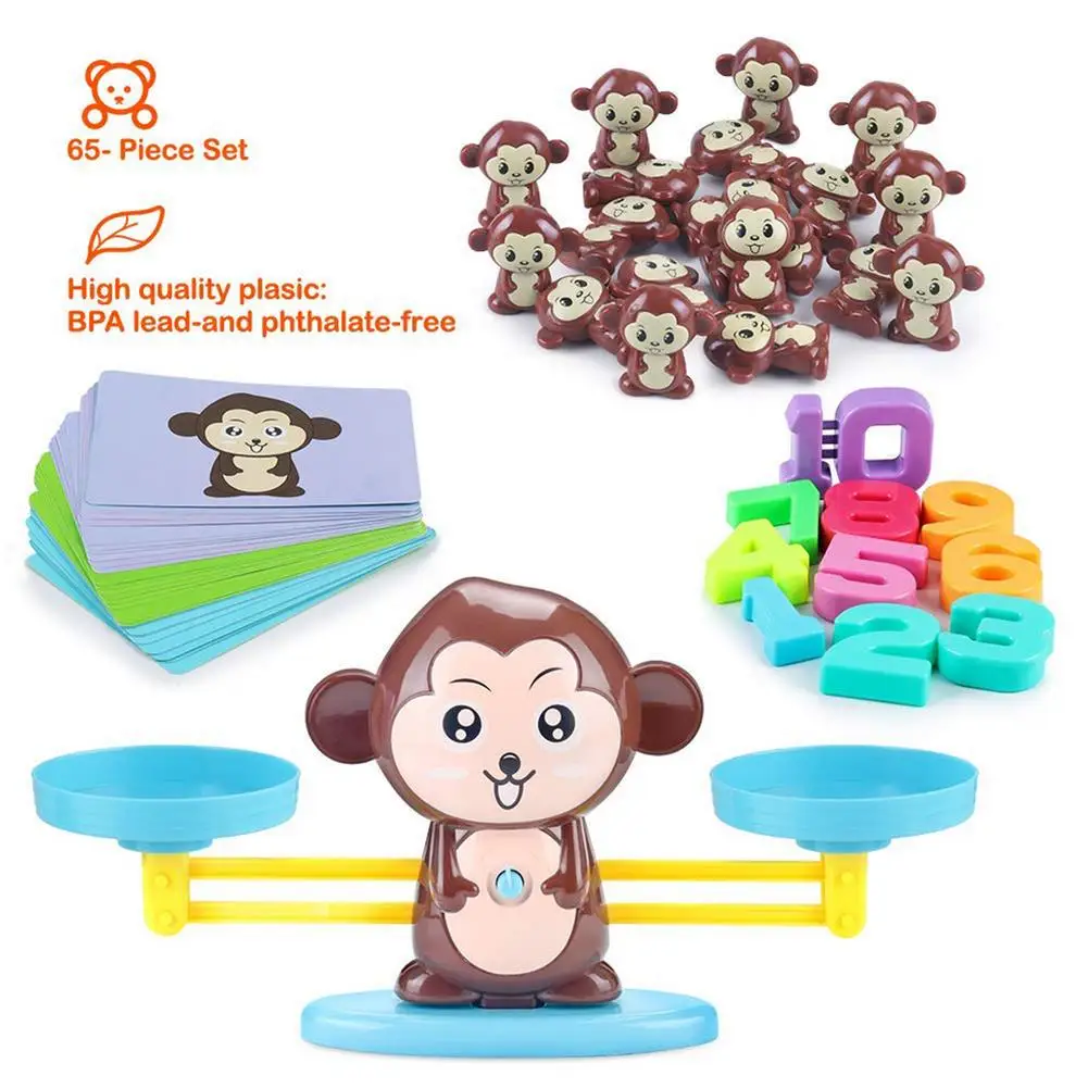 Математическая игра для матча настольные игрушки обезьяна кошка матчи