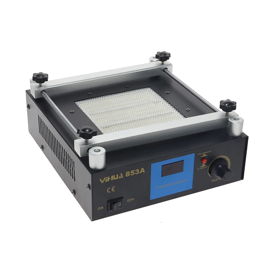 YIHUA 853A 110V 220V Цифровая инфракрасная станция предварительного нагрева высокой мощности ESD BGA паяльная станция PCB паяльная станция