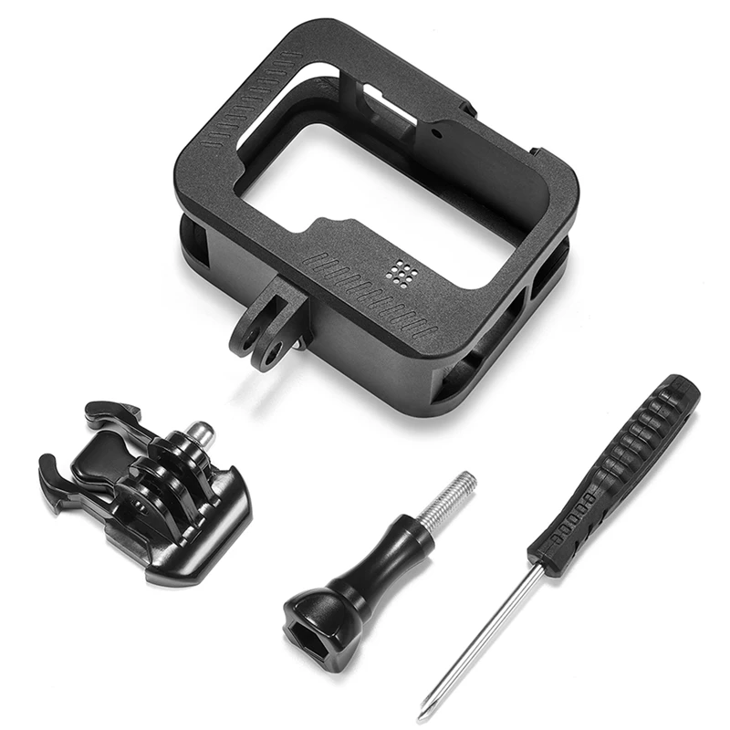 

ЧПУ алюминиевая защитная рамка для экшн-камеры GoPro Hero 9 черный защитный чехол