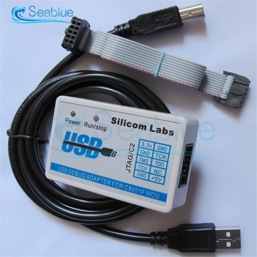C8051F эмулятор загрузчика программист JTAG/C2 U-EC6/U-EC5/EC3 USB отладочный адаптер 3 в-5 в