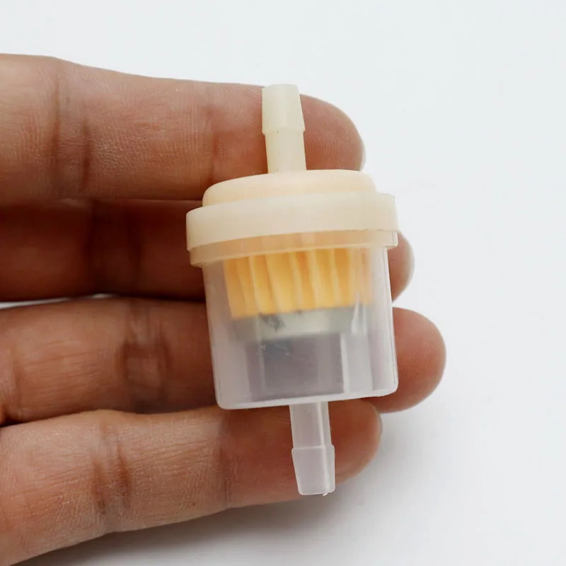 Топливный фильтр для мотоцикла 6 мм шланг бензиновых труб + 4 зажима мотоциклетный