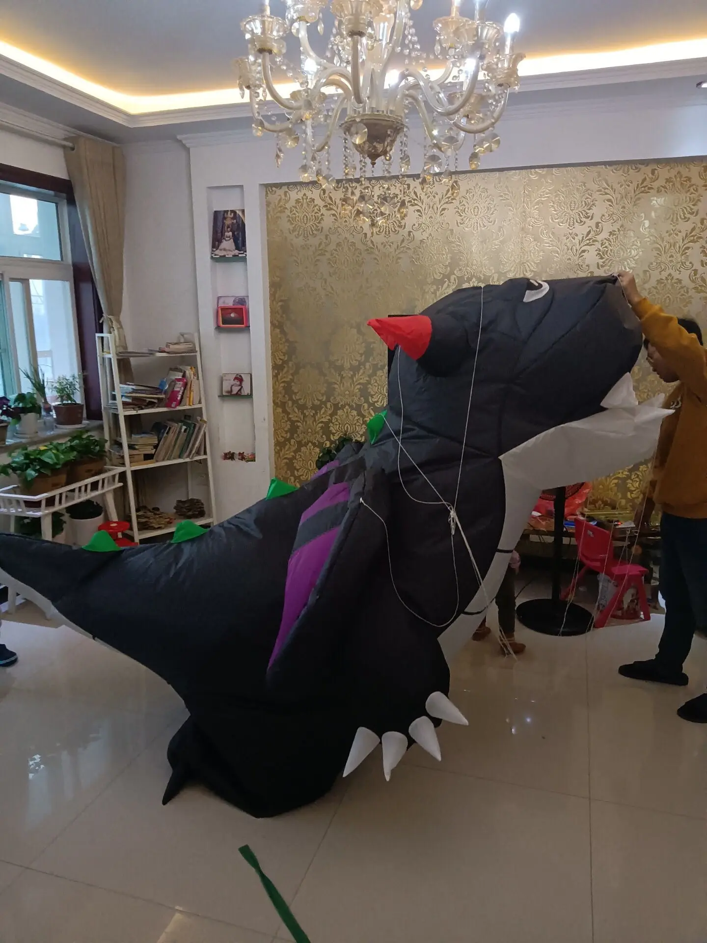 Воздушный змей dargon 3 5 m line мягкий подвесной воздушный | Игрушки и хобби
