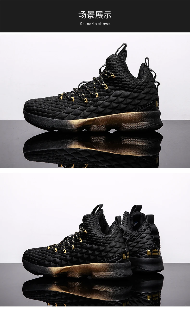 Мужская баскетбольная обувь Jordan кроссовки Jordan 11 Lebron 15 Kyrie 5 кроссовки Zapatillas Баскетбол Hombre дышащие Uptempo ботинки