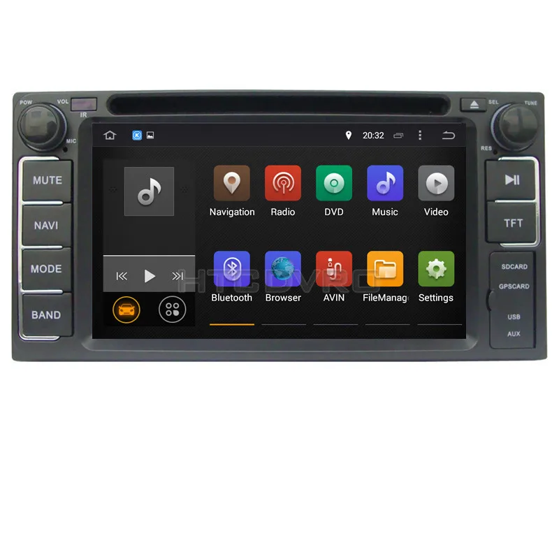 YMODVHT 6 2 дюйма 4G Восьмиядерный Android 9 0 7 1 автомобильный DVD GPS для Toyota
