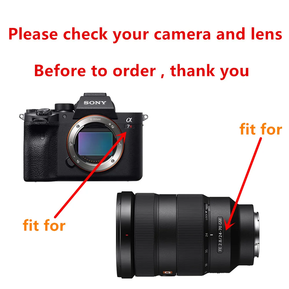 Чехол для камеры Sony A7R IV A7R4 A7III A7RIII чехол цифровой s on FE 24-70 мм f2.8 GM портативный