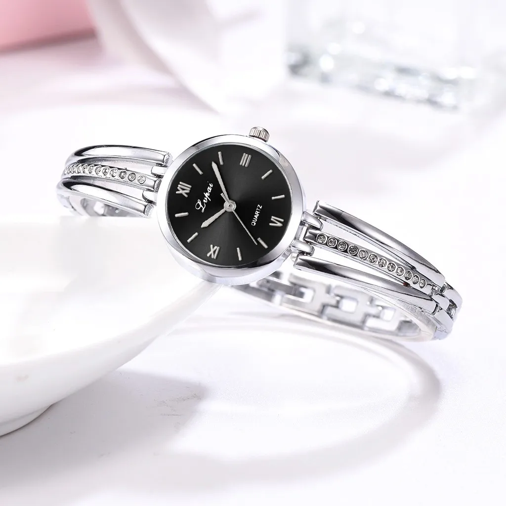 

Watch For Women Luxury Casual Simple Star Rhinestone Stainless Steel Ladies Quartz Watches Analog Wristwatches Relogio Feminino