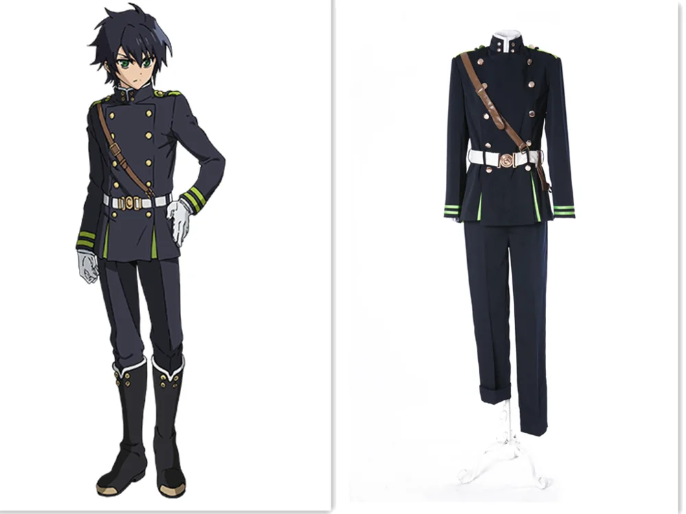 Аниме серафих конца карнавальный костюм Yuichiro Hyakuya аниме Owari no Seraph|Костюмы аниме| |