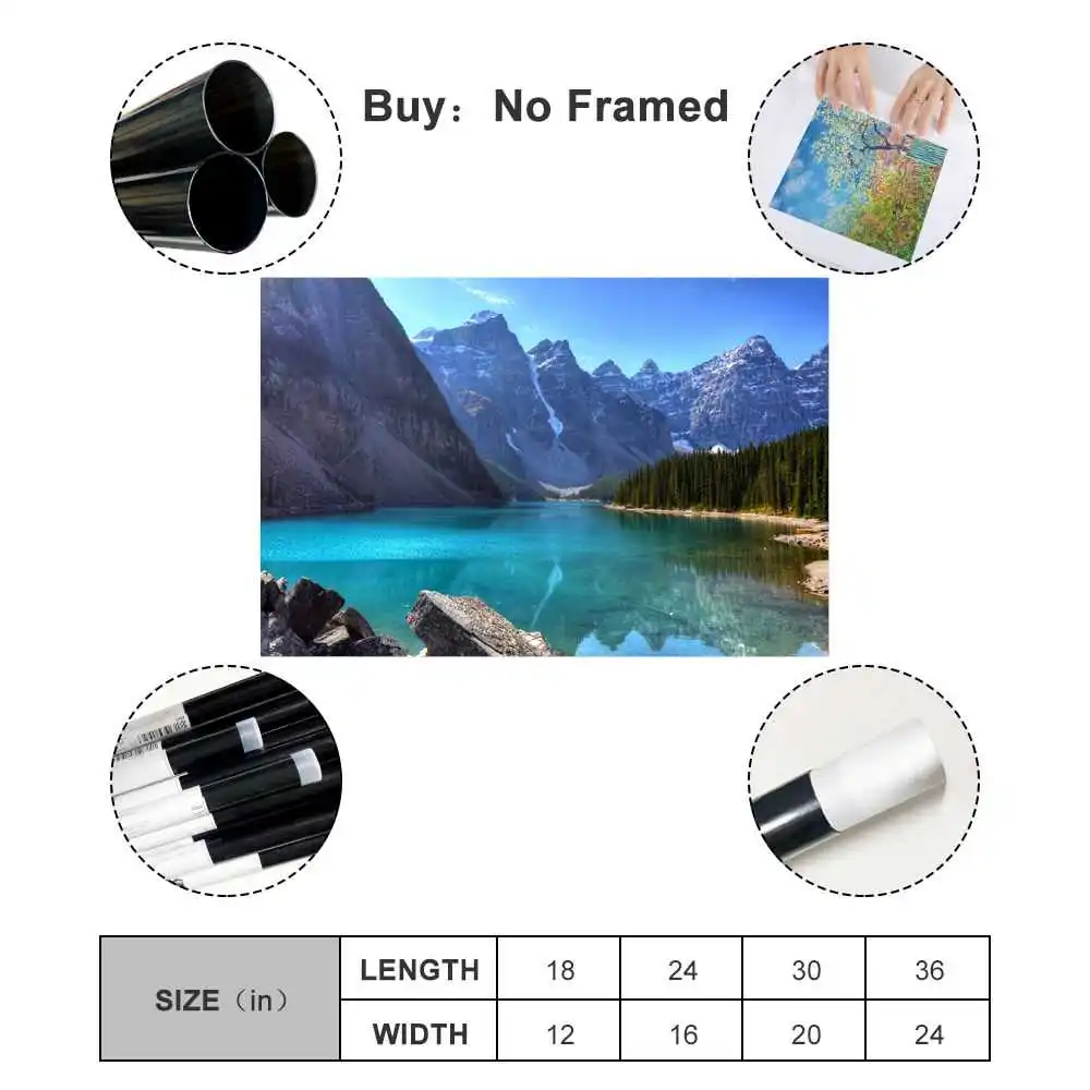 

Natural Scenery-Congshan Canvas Art Poster and Wall Art Picture Print Modern Family bedroom Decor Posters