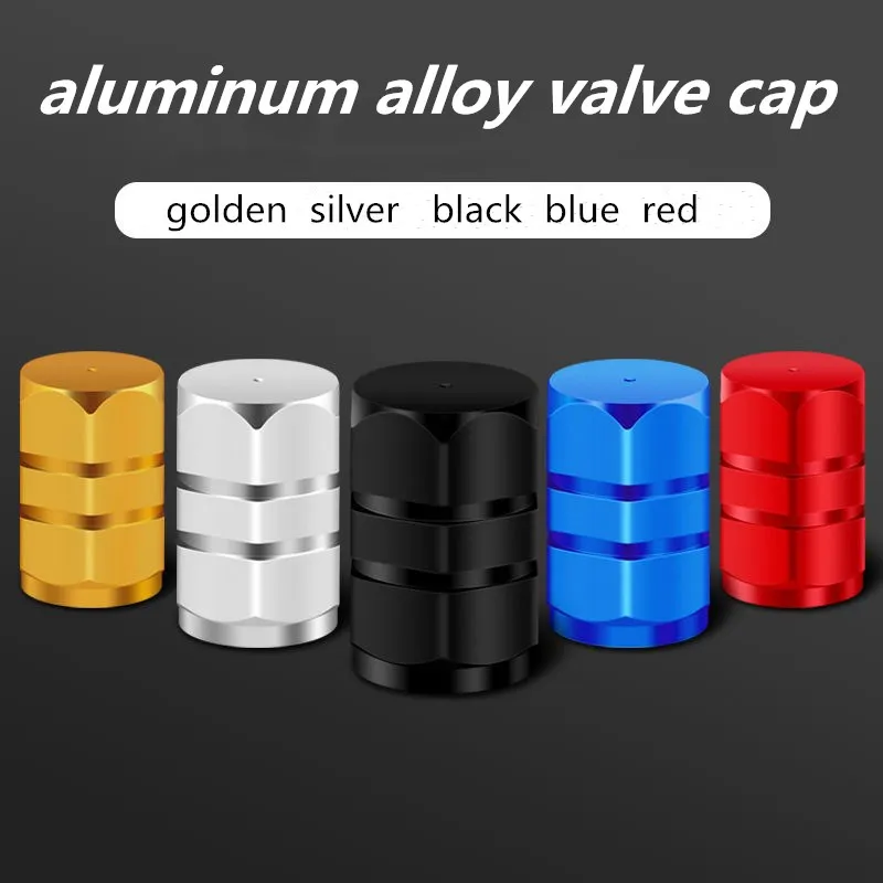 

4pcs Aluminum Alloy Car Wheel Tire Valve Caps Tyre Rim Stem Covers Airdust Waterproof For Automobiles Motorcycles Trucks Bikes