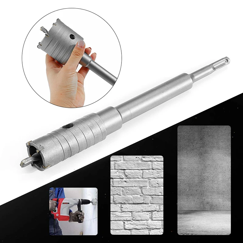 Профессиональный 1 комплект 30 мм 65 SDS Plus хвостовик Бетон цемент камень стена