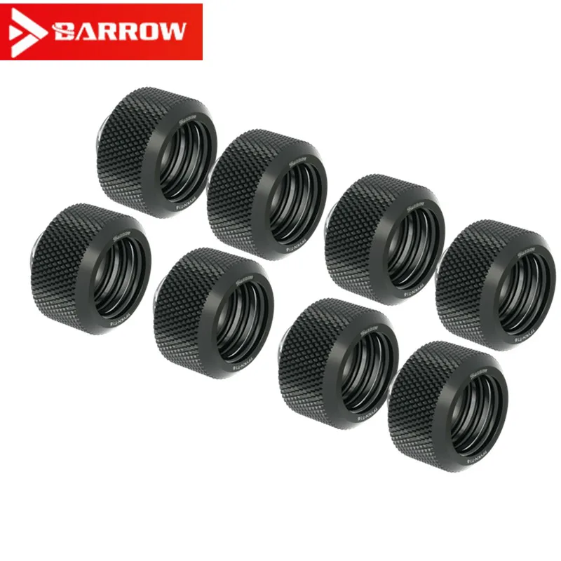 

8PCS Barrow Water Cooling OD 12mm 14mm 16mm Hard Tube Hand Compression Fittings G1/4'' TFYKN-T12/T14/T16