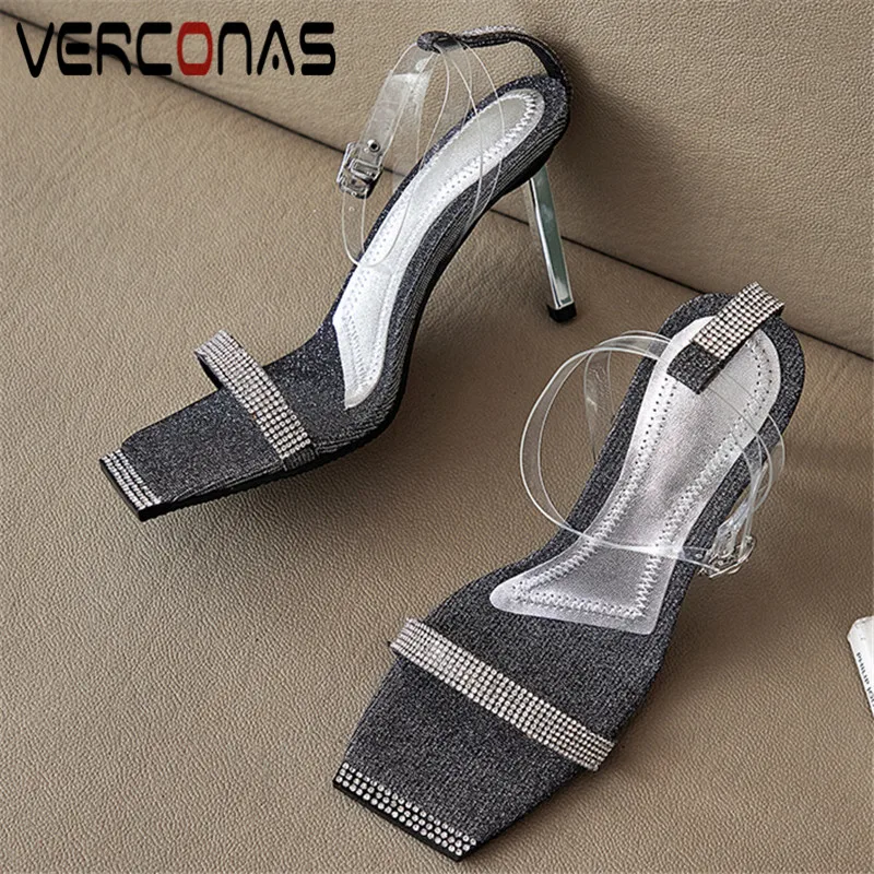 VERCONAS/модные брендовые дизайнерские женские босоножки Женские туфли лодочки с