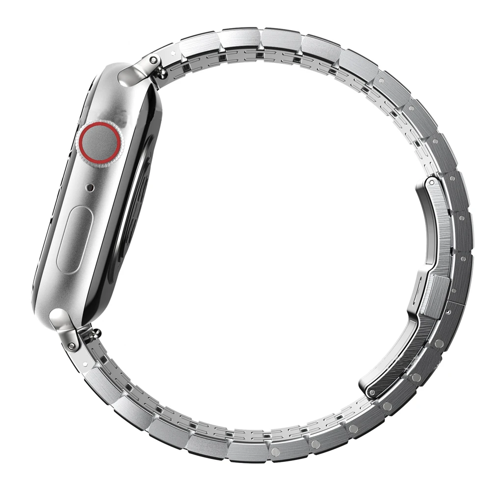 Ремешок из нержавеющей стали для Apple Watch Band 8 7 6 49 мм 41 45 44/40 |