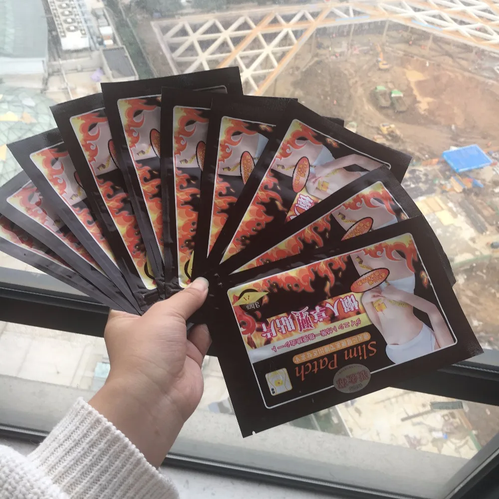 Пластырь для похудения антицеллюлитный сжигания жира 100 шт./10 упаковок|Товары