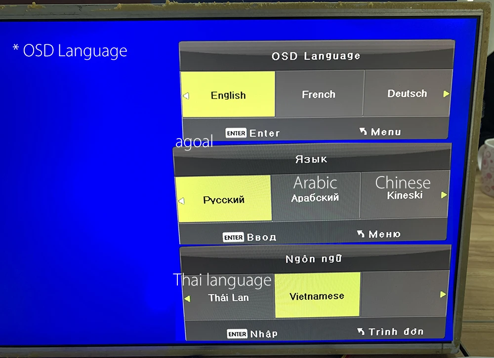 T. V53.03 Универсальный ЖК-светодиодный ТВ контроллер драйвер платы ТВ/ПК/VGA/HDMI/USB интерфейс матрица Замена SKR.03 RD8503.03 русский
