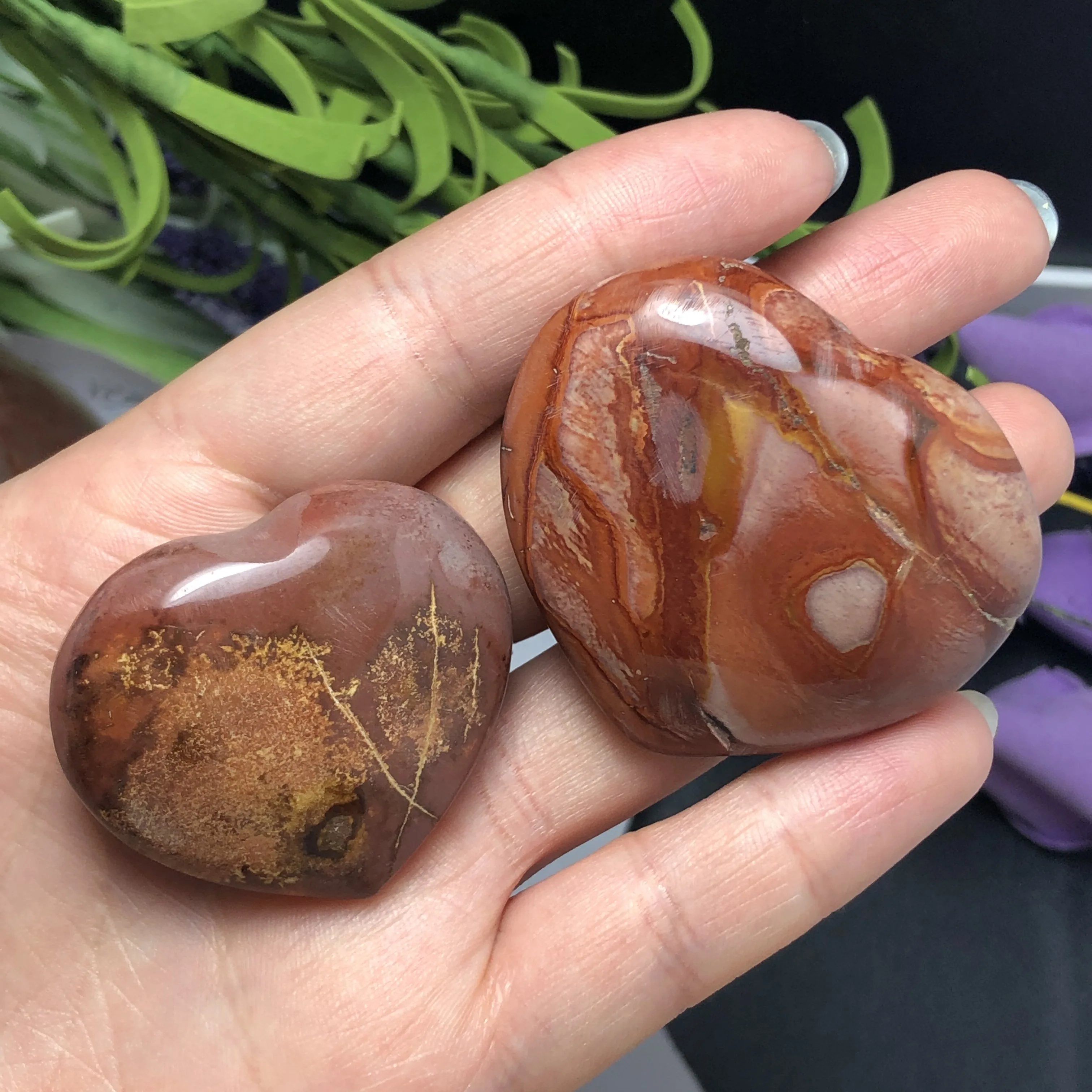 Красивый искусственный кристалл сердце любовь камень мечта Исцеление в