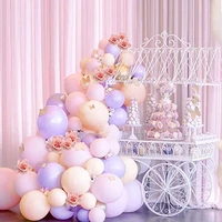 109pcslot pastel balloons garland gold confetti pink purple balloon arch chain foor baby shower birthday party decor supplies