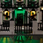 Светильник ка, совместимая с 10228 реальными строительными блоками дома с привидениями, игрушки из фильма 16007 (светильник батарейным блоком)