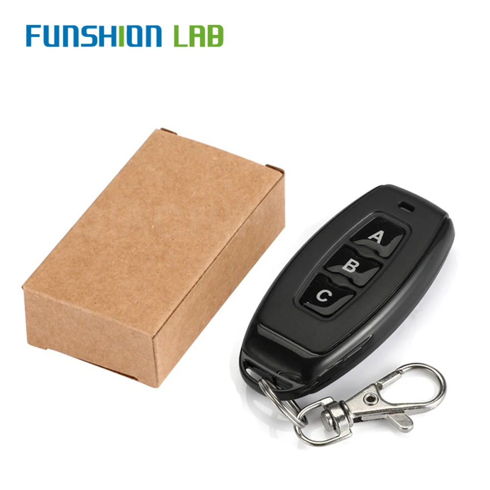 Универсальный беспроводной пульт дистанционного управления FUNSHION 433 МГц RF 1CH 3