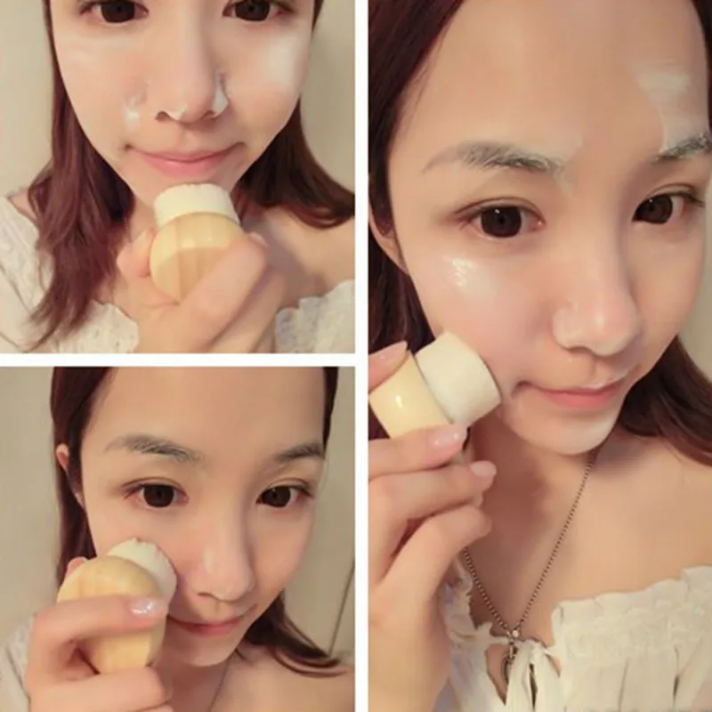 Щетка для очистки лица умывания глубокое очищение кожи уход за порами массажер