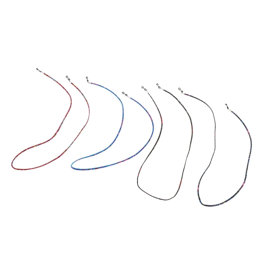 

4 шт. Спортивная цепочка для очков фиксатор очков Landyard веревка для очков