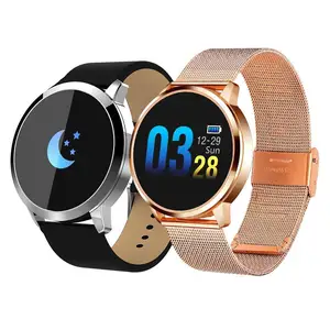 smart watch stainless steel waterproof wearable device wristwatch men women fitness tracker oxygen pedometer smartwatch free global shipping