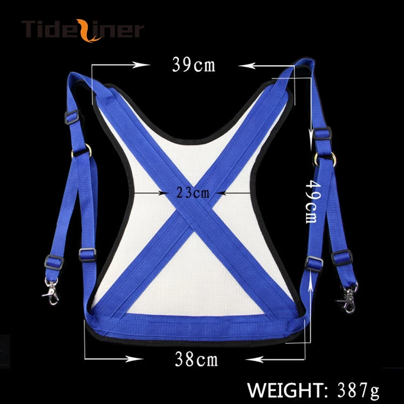 Рыболовный ремень для троллинга 39 см * 49 джиггинга удочки защитный жилет на талию