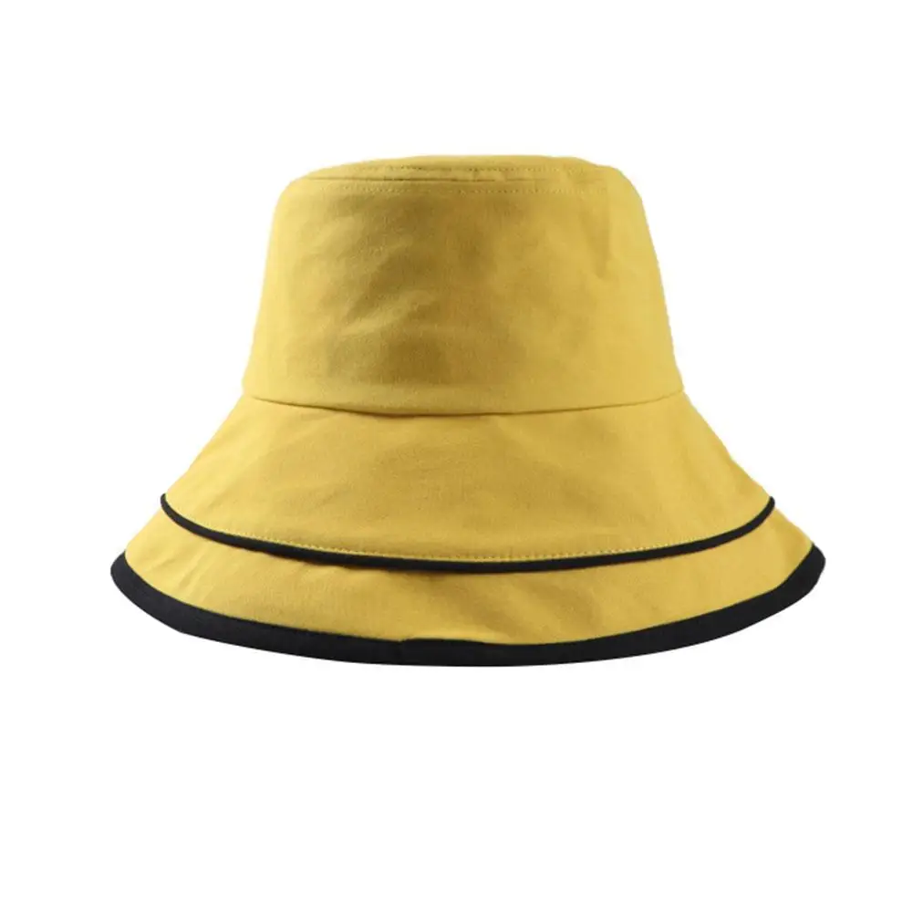 

Summer Stripped Bucket Cap For Women Spring Fishing Hat Outdoor Sports women Sunhat Ladies Gift Japanese 2021 New Wholesales