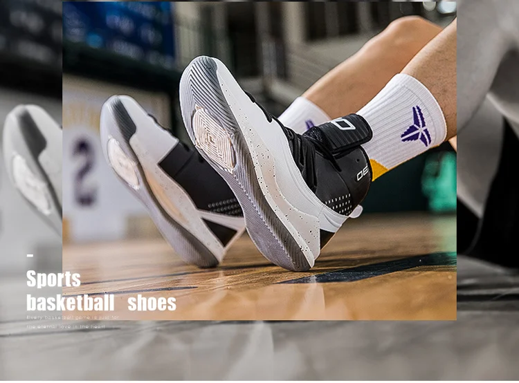 Sapato Masculino Hot Pu Cut-outs Sale Basketball Shoes Comfortable Top Training Boots Ankle Outdoor Men Sneakers Sport