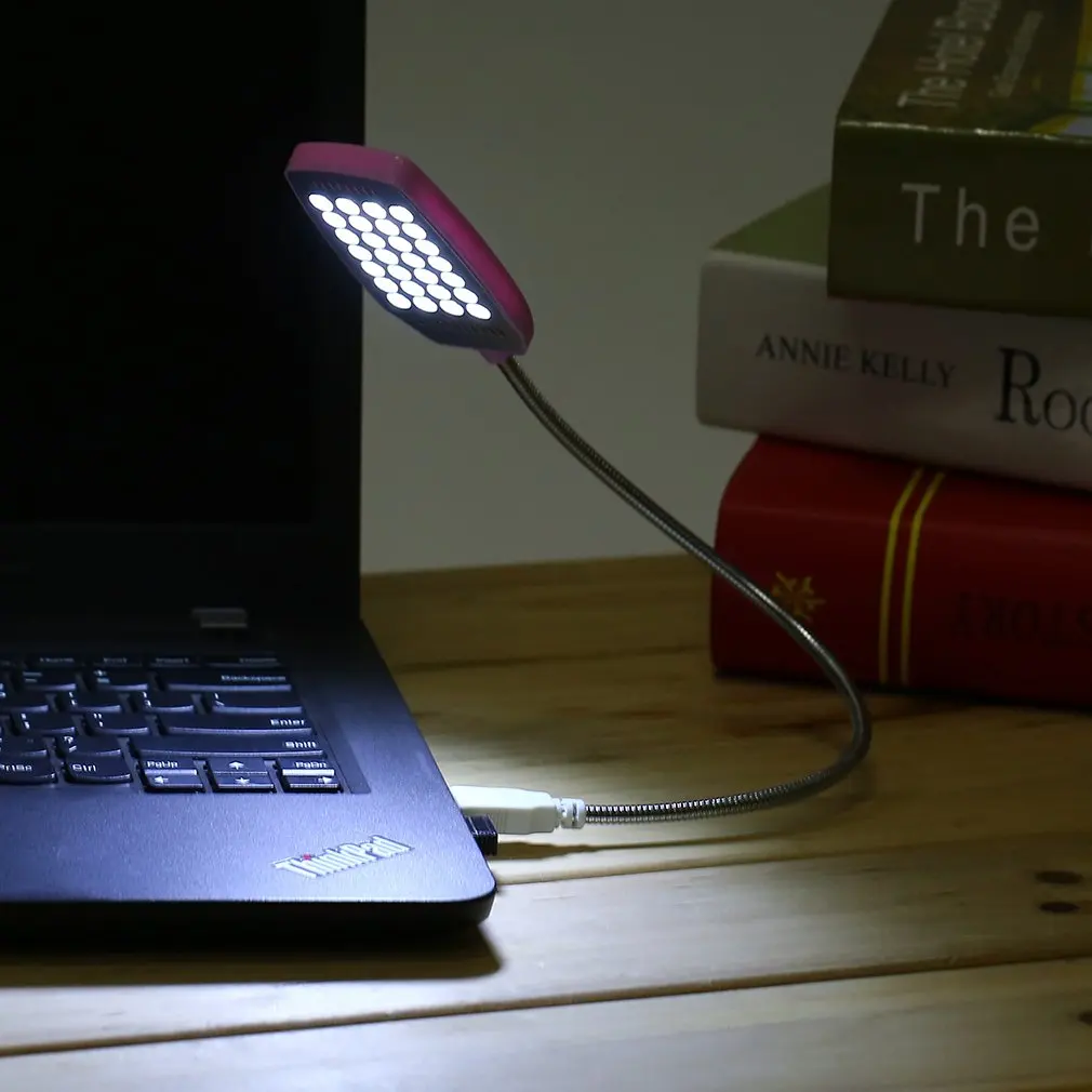 1 шт. яркий 28 светодиодный USB мини светильник Гибкая компьютерная лампа для