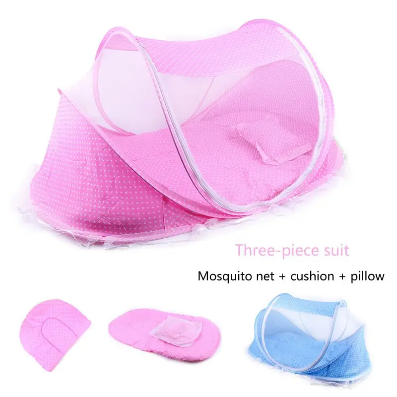 

CX-Yurt Mosquito Net For Newborn Children Bed Mosquito Net Cover Folding Mosquito Net Three-piece Set