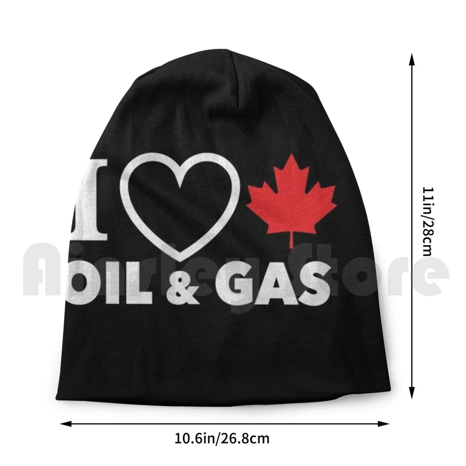 Я люблю канадскую нефть и газ красное сердце кленовые листья провинция Альберта