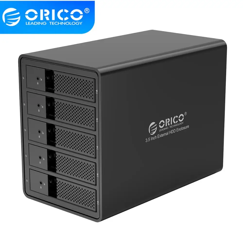 

Док-станция ORICO для жесткого диска, 3,5 дюйма, SATA на USB 3,0, 80 ТБ