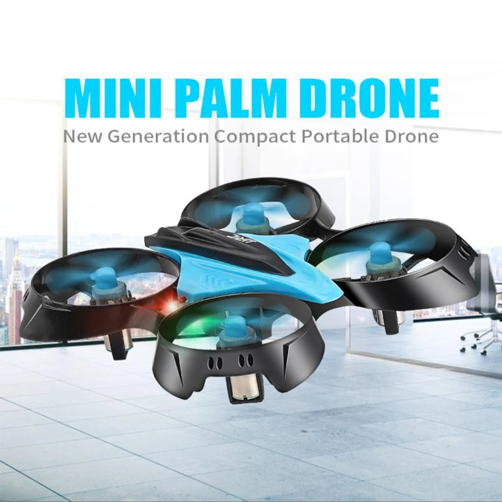 Мини Дрон JJRC H36 H36F 2 4 ГГц канала Радиоуправляемый игрушечный подарок мини-Дрон для