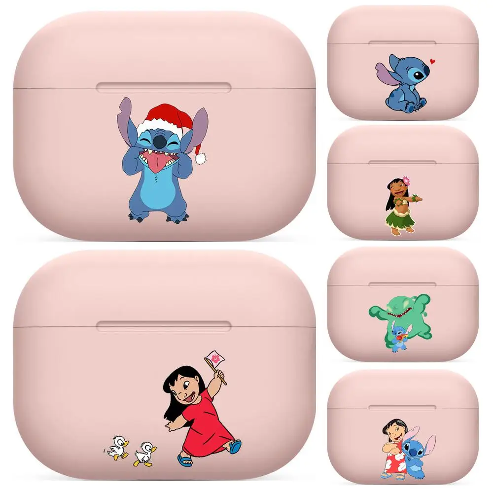 

disney For Airpods pro case Protective Bluetooth Wireless Earphone Cover For Air Pods airpod case air pod cases Pink