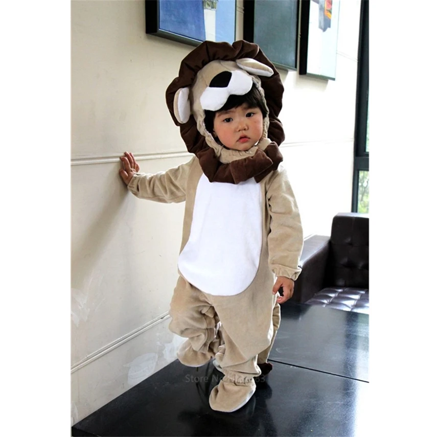 Комбинезоны для новорожденных малышей хлопковая одежда сна с животными