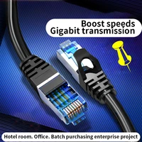20m 65ft twisted pair wire utpftp cat 6 ethernet cable high speed cat5e rj45 network lan cable computer router computer cable
